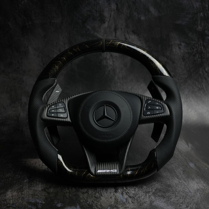 Mercedes AMG GT steering wheel